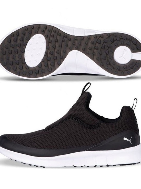 Puma Shoes - Puma Men’s Slip-On Sneaker - Black/White